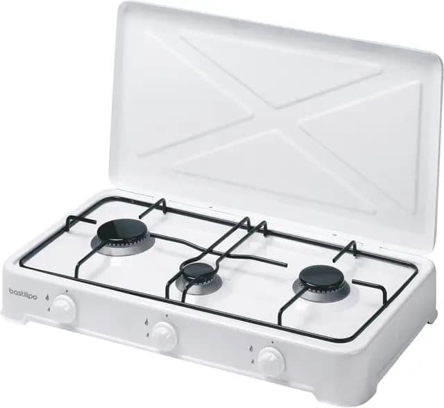 Cocina de Gas Butano o Propano, 3 Fuegos