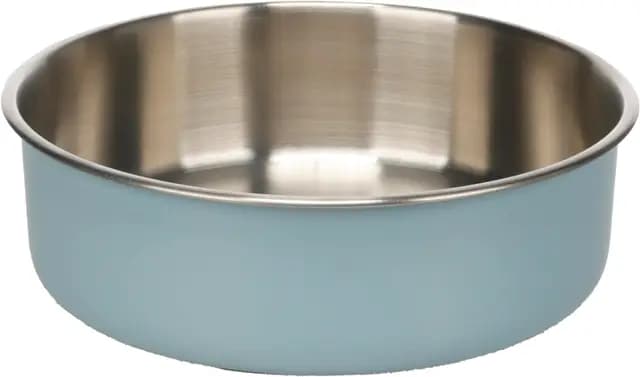 comedero Perro - comedero Yumi Azul Claro Grande - Acero Inoxidable Premium - 1,55L