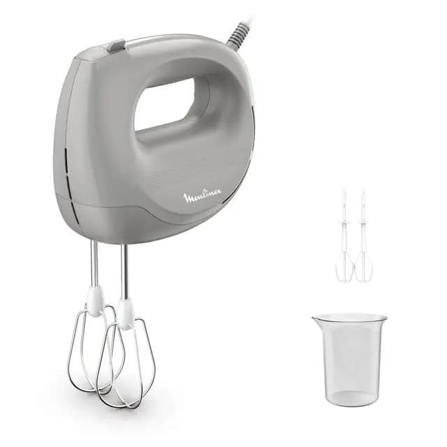 Moulinex Easy Max, Batidora amasadora, 300 W, Compacta, Mezclas homogéneas, Preparación rápidas de salsas, HM262BF0