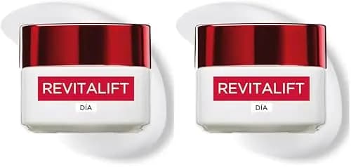 L'Oreal Paris Revitalift Crema de Día Anti-edad Hidratante, Antiarrugas y Extra Firmeza, 50 ml (Paquete de 2)