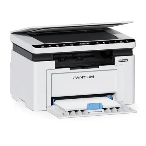 PANTUM Impresora Multifunción Láser Monocromo WiFi (BM2309W, BM2300W), Impresión, Copia, Escaneo, para Oficina y Hogar (A4, 20 ppm, Wi-Fi Direct, USB 2.0, Bluetooth, AirPrint, Mopria)