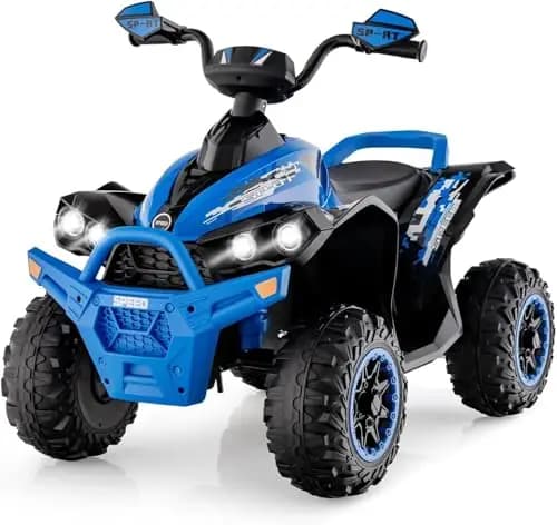 RELAX4LIFE Quad Eléctrico Infantil 12V Azul