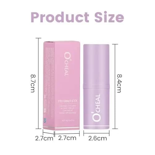 Bálsamo Coreano para Contorno de Ojos, Efecto Lifting Inmediato, Stick Antiarrugas con Aceite de Macadamia, Hidratación Profunda con Manteca de Karité, Reduce Ojeras y Bolsas