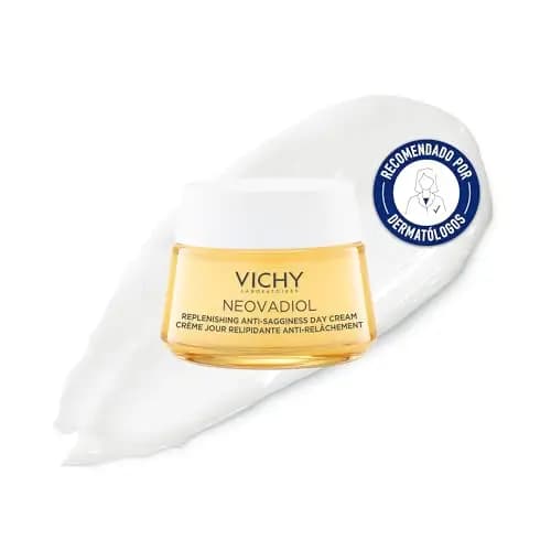 Vichy Crema de Día, Antiflacidez y Rellenadora, Nutrición Intensa, Uso Post-Menopausia, Piel Sana y Radiante, Fórmulas de Día y de Noche, Neovadiol, 50Ml | Antiflacidez y Rellenadora, Nutrición Intensa, Piel Sana y Radiante, Fórmulas de Día y de Noche