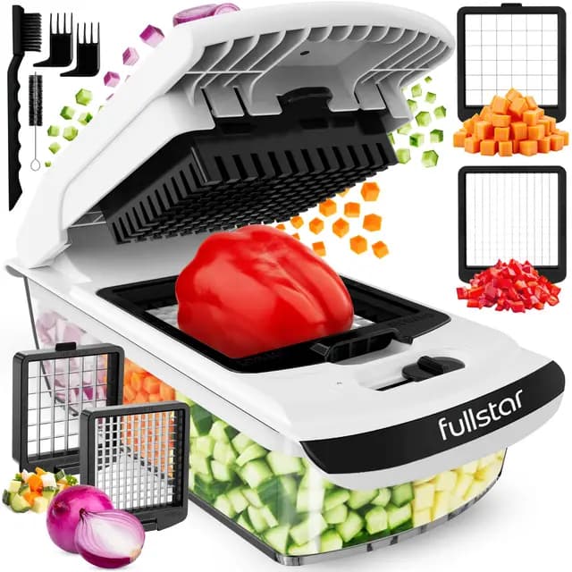 Fullstar PRO 2-en-1 Espiralizador y Cortador de Verduras – Imagen 1