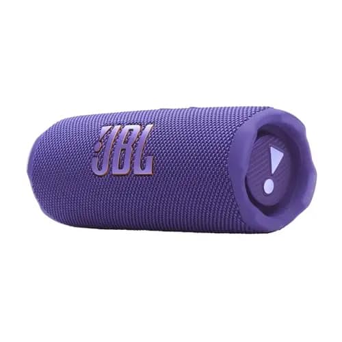 JBL Flip 7, Altavoz Bluetooth portátil inalámbrico Potente, 16h de batería, Resistente al Agua IP68, a Prueba de Polvo y caídas, Sonido JBL Pro, AI Sound Boost, Compatible con Auracast, Violeta