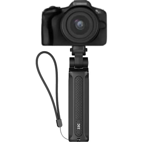 JJC Asa de la cámara, asa, soporte de mesa, trípode, palo para selfies, estabilizador de mano para Canon, Nikon, Sony, DSLR, cámara digital, videocámara