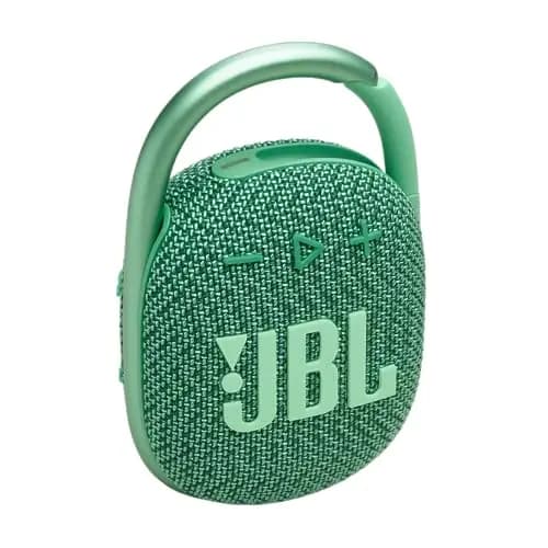 JBL Clip 4 Eco - Altavoz Impermeable Ultra portátil (Verde)