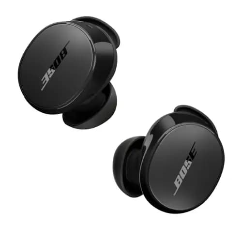 Bose QuietComfort Earbuds True Wireless, Auriculares con Bluetooth con cancelación de Ruido Activa y micrófono, Tecnología Deep Bass y clasificación IPX4, hasta 8,5 Horas de autonomía, Negro