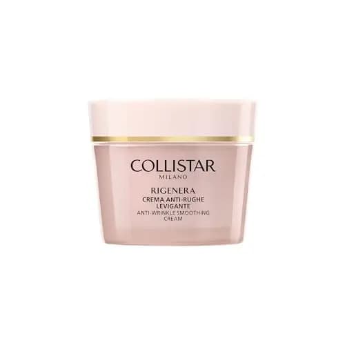 Collistar Rigenera Crema Antiarrugas Alisadora Rostro y Cuello, Con Ácido Hialurónico y Péptidos, Reduce Arrugas, Regenera y Alisa la Piel, Sin Siliconas, 50 ml