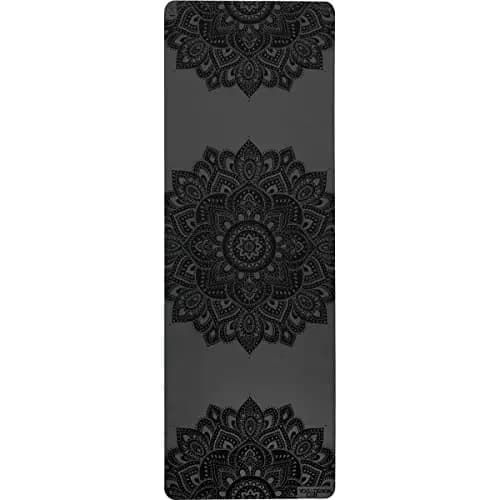 Yoga Design Lab | Esterilla Infinity | Textura y diseño Antideslizante para Alinear y apoyar su práctica. | Ecológica | Acolchada | Incluye Cinta!