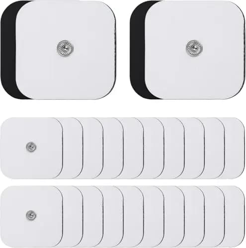 EssenceHome Electrodos TENS EMS Autoadhesivos 5×5 cm 20 unidades