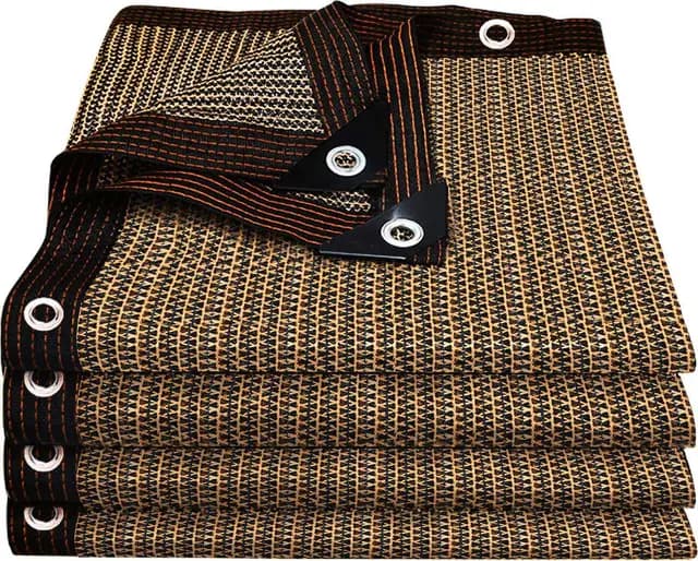 Red de Sombra,Tela Sombra Malla Sombreado 80% UV Toldo Vela de Sombra, Lonas para Sombra Invernaderos Cortavientos para Cubrir con Ojales, para Invernadero/Jardín/Pérgola/Patio Césped