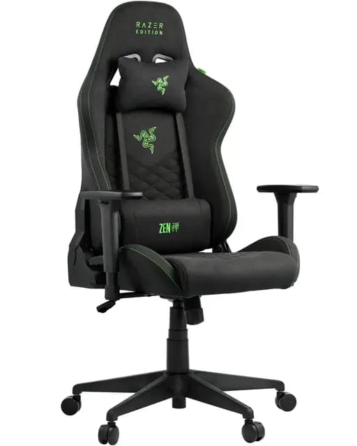 Chaise gaming Razer Tarok Natrix Cloth Design by Zen Noir et Vert
