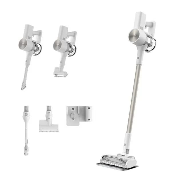 XIAOMI Aspiradora inalámbrica G20, 25 kPa / 150 AW, 60 min de autonomía, filtración 99.9%, con luz Frontal para detección de Polvo, Ideal para Suelos Duros, alfombras y Pelo de Mascotas