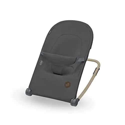 Maxi-Cosi Loa Mecedora para Bebé, de 0 a 2 años aprox, de 0 a 12 kg, Plegado Ultracompacto, Ligera, 2 Posiciones de Reclinación, Portátil, con Tejidos 100% Reciclados, Beyond Graphite