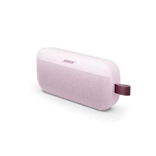 Bose SoundLink Flex (2.ª Gen.), Altavoz portátil inalámbrico con Bluetooth pequeño y potente para fiestas, Hasta 12 h de autonomía, Resistente al agua IP67 y al polvo, Rosa Palo – Edición Limitada
