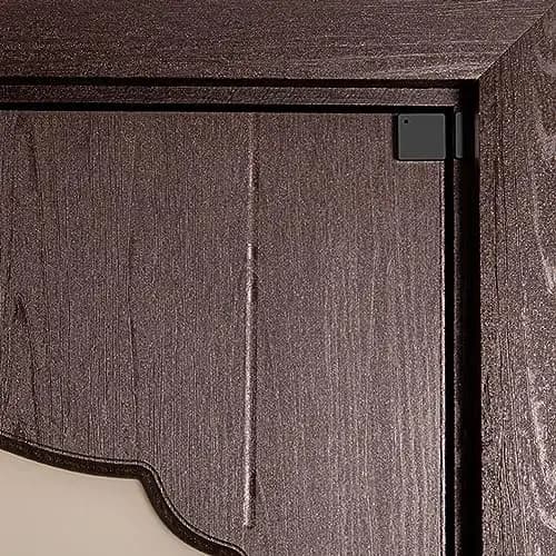 Shelly BLU Door/Window Negro- Sensor Bluetooth de Puerta y Ventana, iOS, Android App, Batería Duradera, Medición De Lux E Inclinación De Angulo, Crear Escenas Individuales De Activación