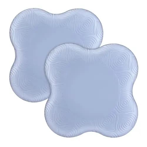 Gowkeey Rodillera de Yoga Antideslizante 2 Piezas