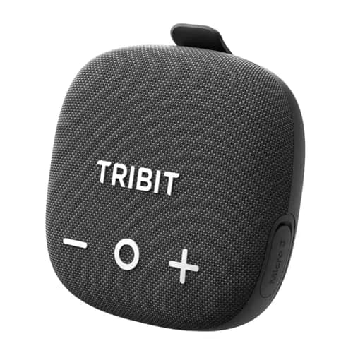 Tribit StormBox Micro 3 Altavoz Bluetooth Portátil con Sonido XBass de 13W, Bluetooth 6.0, 24H de Autonomía, Impermeable IP68, TWS, Correa y Fijación Magnética para Bici, Golf y Outdoor, Negro
