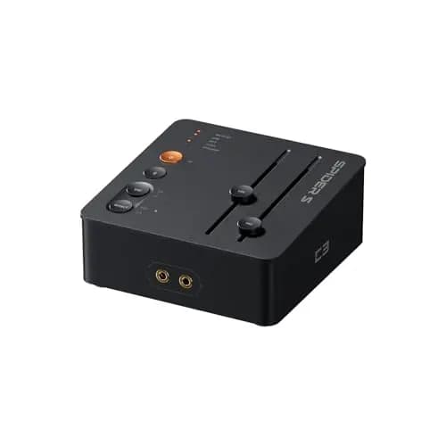 Fosi Audio C3 Gaming DAC, Tarjeta de Sonido/Sound Card USB Externa con Footstep Enhancement y 7.1 Surround Mic con Cancelacion de Ruido para FPS Gaming, XMOS Hi-Fi PCM 384kHz/DSD256 para PC/PS5/Switch