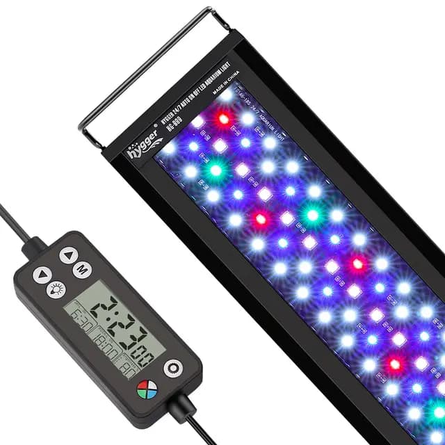 Hygger HG999 Luz LED Acuario Espectro Completo 14 W