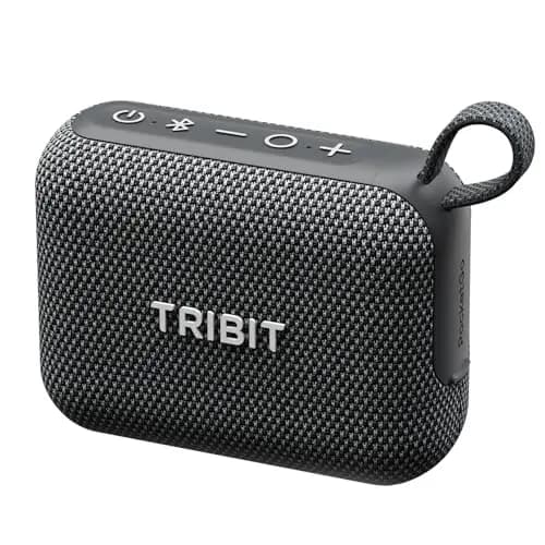 Tribit PocketGo Altavoz Bluetooth portátil, 20 Horas de reproducción, IP68, Bluetooth 6.0, Sonido Potente, EQ, TWS, Flotante, Altavoz inalámbrico de 7 W Ideal para Viajes y Actividades al Aire Libre