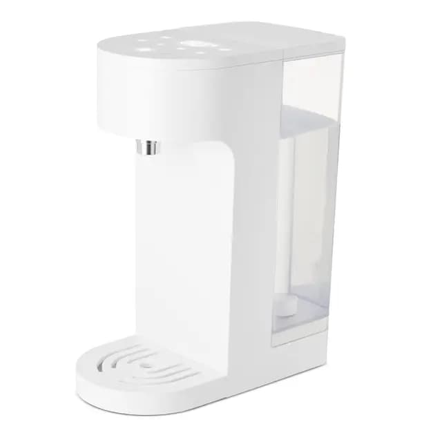 Yum Asia Oyu "Oculto debajo" Dispensador de agua caliente instantáneo digital con pantalla táctil LED blanca, Capacidad de 4 litros, Ecoboil, Tecnología InstaHEAT, 220-240V, Alimentación de la UE