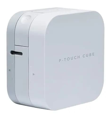 Brother PT-P300BT Cube - Rotuladora electrónica portátil con conexión Bluetooth