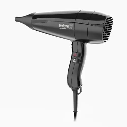 Valera, Swiss Light 3200, Secador de Pelo Profesional Ligero, Secador Pelo Iónico, 3 Niveles de Temperatura y Función Aire Frío, Filtro Extraíble, Cable Flexible, 1600 W, Swiss Made
