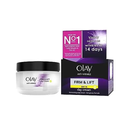 Olay Anti-Arrugas Firme y Levante Antienvejecimiento Crema hidratante Crema de Día SPF 15-50 ml