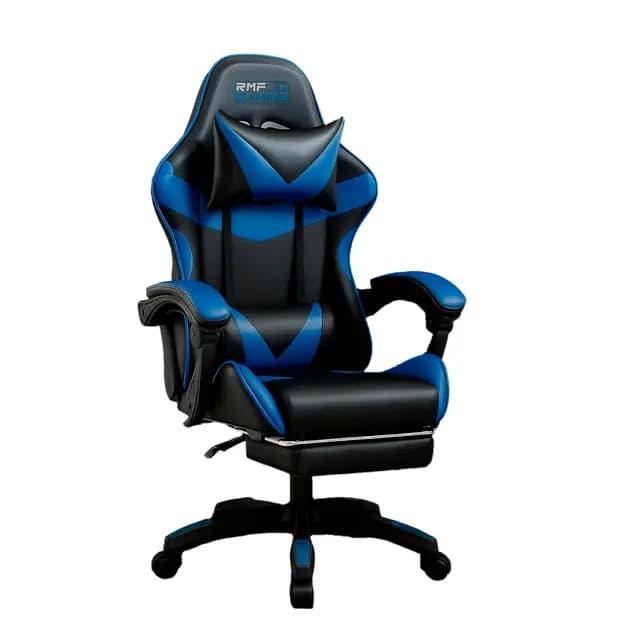 RMF PRO Silla Gaming Ergonómica Reclinable Azul/Negro