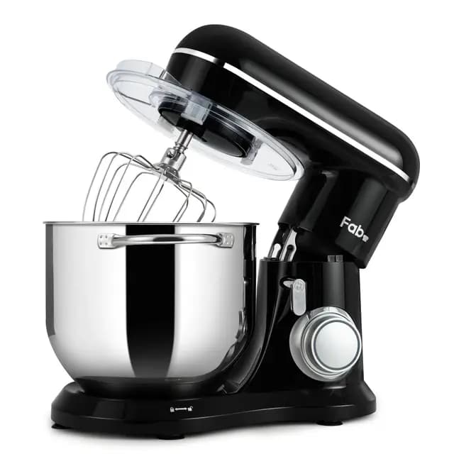 Fab Batidora Amasadora Profesional 8L 2000W, Amasadora de Pan y Repostería, Robot de Cocina Alta Capacidad con 10 Velocidades, Incluye 3 Accesorios, para Uso Intensivo en Hogares,Kitchen in the box