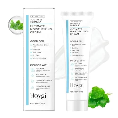 Crema de Centella Asiática,100ml Centella Crema de Gel,Centella Calming Barrier Cream,Skin Care Coreano,Antiedad,Estimula la Producción de Colágeno