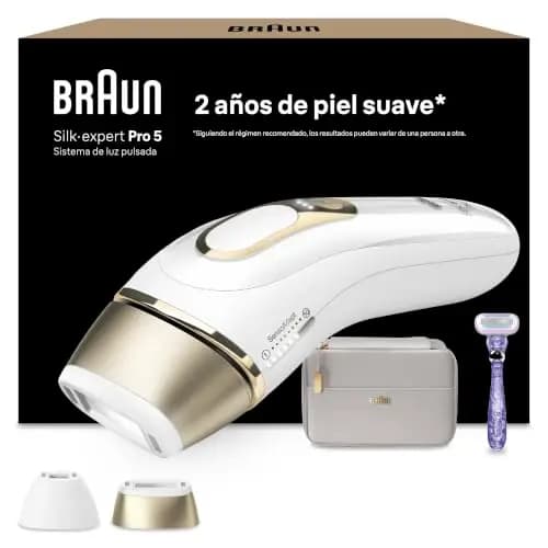 braun silk·expert pro 5 depiladora ipl