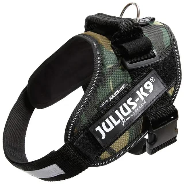 JULIUS-K9 Arnés JULIUS-K9 IDC, 0/M–L, 58–76 cm/40 mm, Camuflaje, Perro