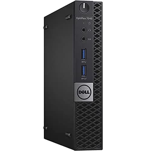 Mini ordenador de sobremesa Dell 7040, procesador Core i5-6400T, memoria RAM de 8 GB DDR4, disco SSD de 240 GB, Win 11 Pro (reacondicionado)