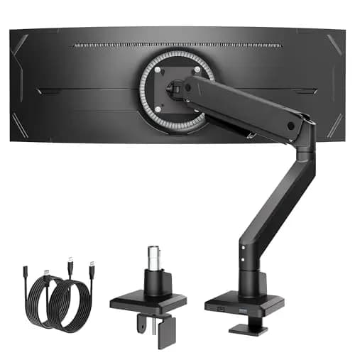 montek brazo monitor con usb 17-45"