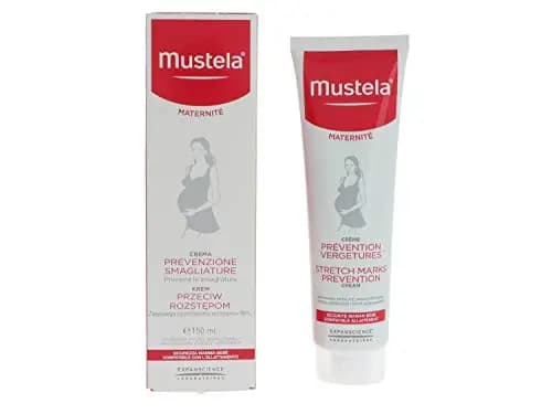 Mustela - Antiesarías doble acción - Previene la aparición de estrías y ayuda a reducir estrías recientes - 150 ml