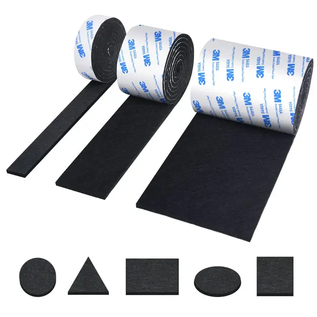vicloon fieltro adhesivo 3 rollos