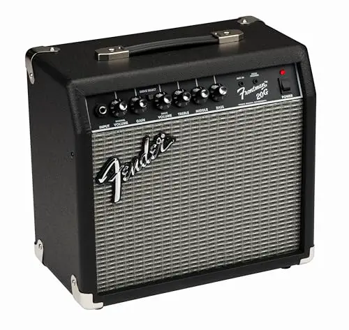 Fender Amplificador Frontman 20G Combo para Guitarra, Amplio Estudio Ideal para Guitarra Eléctrica