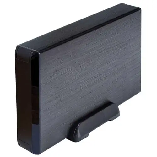 AISENS - ASE-3530B – Caja Externa 3,5″ Discos Duros SATA I, II y III a USB 3.0/USB3.1 GEN1, Negra