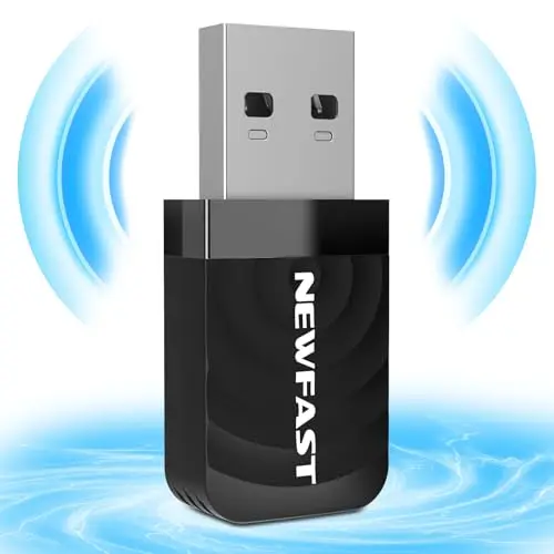 newfast ac1300 adaptador wifi usb doble