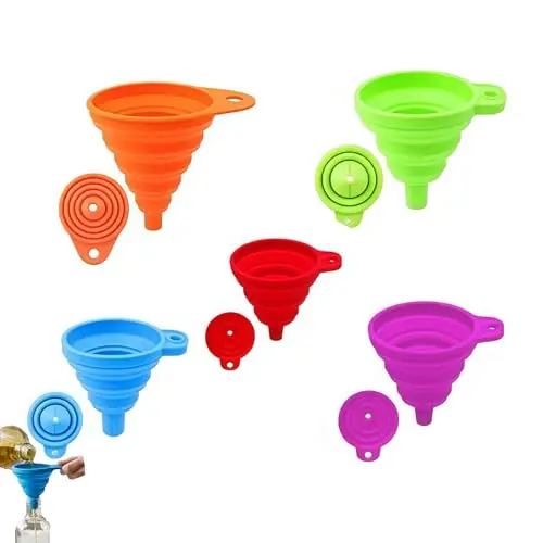 gifbasg juego 5 embudos plegables