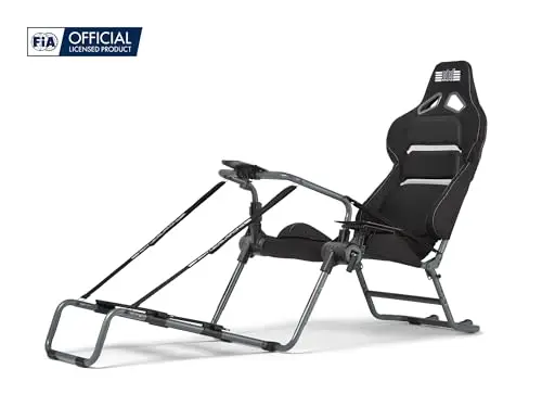 Next Level Racing NLR-S031GR GTLite Pro Foldable Racing Cockpit – Grey Edition (NLR-S031GR)