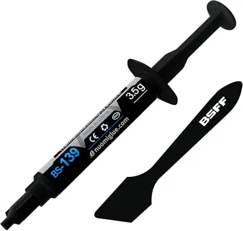 Pasta Térmica, 3.5g con Toolkit CPU Paste Thermal Compound Heatsink for IC/Processor/CPU/All Coolers, Carbon Based High Performance