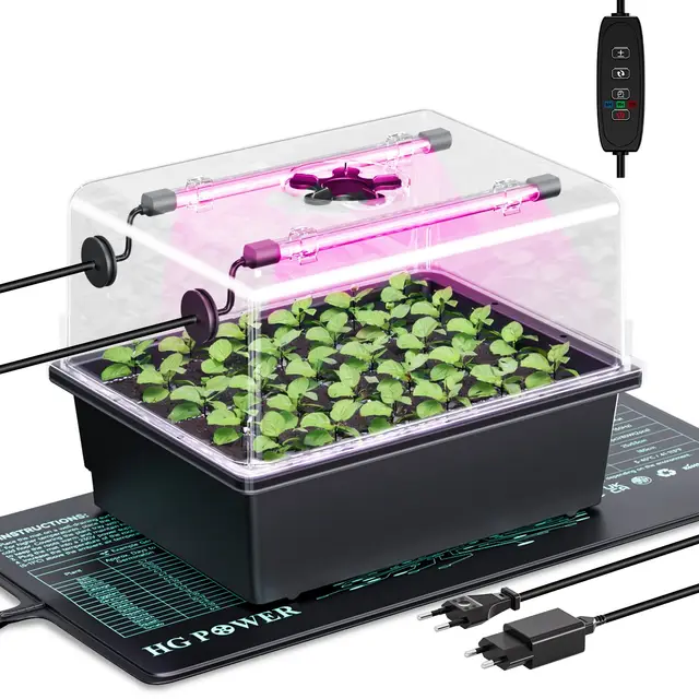 hg power invernadero led 30 celdas