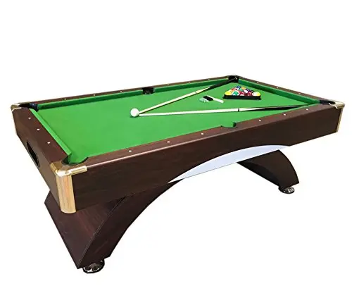 Mesa de Billar Juegos de Billar Pool 8 ft Carambola Medición 220 x 110 cm Leonid Nuevo embalado Disponible Verd!MAS Vendido