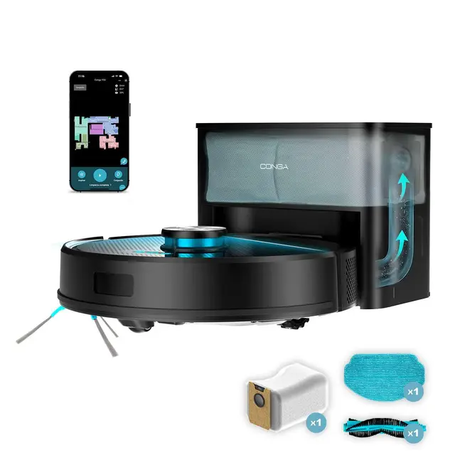 Cecotec Conga Y50 X-Treme Robot Aspirador y Friegasuelos Autovaciado