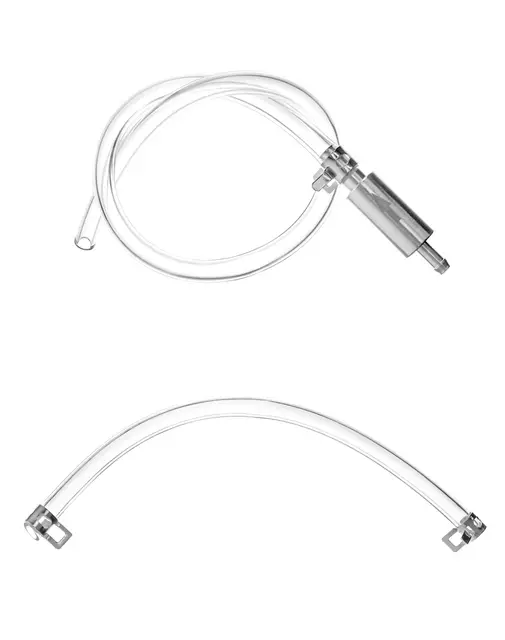 QWORK® Kit de Herramientas de Purgador de Freno Hidráulico, Manguera Purga del Freno y Válvula Unidireccion para Motocicleta Coche